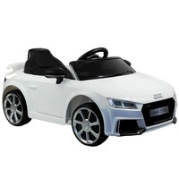 Audi TT RS Quattro, sähköauto lapsille, valkoinen