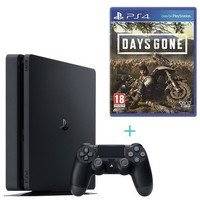 Sony PlayStation 4 Slim 500 GB musta + PS4 DAYS GONE, sony