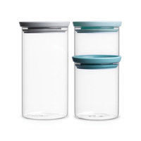 Brabantia Pinottava Lasipurkkisetti 0,3L, 0,6L ja 1,1L, brabantia