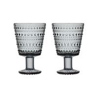 Iittala Kastehelmi -juomalasit, 26 cl, 6 kpl, harmaa, iittala