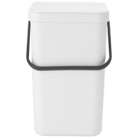 Brabantia Sort & Go roska-astia 25 L, White, brabantia