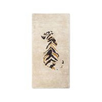 Rug Solid Tiger - matto, luonnonvalkoinen, 65 x 135 cm, rug solid