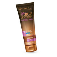 Rimmel London Sun Shimmer Instant Tan itseruskettaja 125 ml, Medium Matte, rimmel london