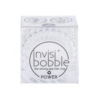 Invisibobble Power Hair Ring hiuslenkki 3, Crystal Clear, invisibobble