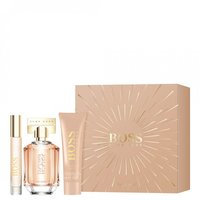 Hugo Boss Boss The Scent For Her EdP -lahjapakkaus, 50 ml + 7,4 ml + 50 ml, hugo boss