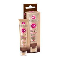 Dermacol Sun Cream & Lip Balm SPF30 aurinkosuoja kasvoille 30 ml, dermacol