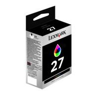 Lexmark Lexmark 27HC Mustepatruuna 3-väri, LEXMARK