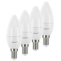 AIRAM LED-lamppu E14 4,9W 2700K 470 lumenia 4-pakkaus