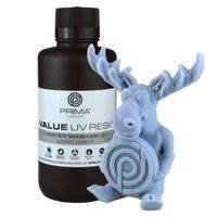 Prima Value Water Washable UV Resin - 500 ml - Vaaleanharmaa