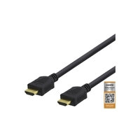 DELTACO DELTACO HDMI-kaapeli,v1.4+Ethernet,19-pin uros-uros,1080p,1m