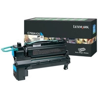 Lexmark Värikasetti cyan 6.000 siva return, LEXMARK