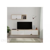 TV-taso + seinäkaappi, Hanah Home