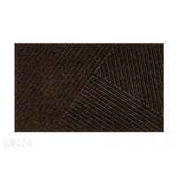 Ovimatto Dune Stripes dark brown 45x75 cm, Kleen-Tex