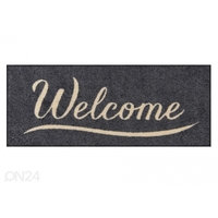 Eteismatto Simply Welcome grey 30x75 cm, Salonloewe