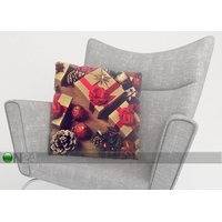 Koristetyynyliina CHRISTMAS GIFTS 45x45 cm, Wellmira