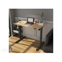 Säädettävä työpöytä Ergo Optimal 140x70 cm, 1-moottori, Office4you