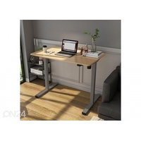 Säädettävä työpöytä Ergo Optimal 120x60 cm, 1-moottori, Office4you