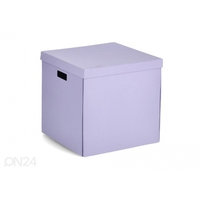 Säilytyslaatikko kierrätetystä pahvista, vaaleanvioletti, Zeller Present