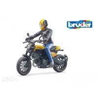 Ducati Scrambler ja ajaja 1:16 Bruder, BRUDER