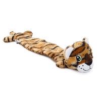 Koiran lelu Flatinos tiikeri 53 cm ruskea, BEEZTEES