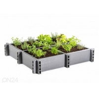 Istutuslaatikko Garden Box 120x120x22 cm, ECO-oh!