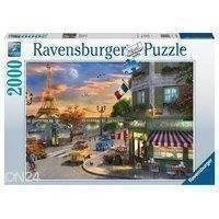 Palapeli Ravensburger Pariisin auringonlasku 2000 palaa, RAVENSBURGER