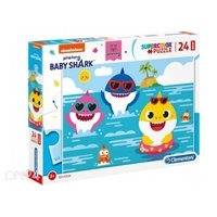 Palapeli Baby Shark Maxi Clementoni 24 osaa