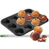 Muffinsivuoka BLANCK METALLIC, 12 kuppia, Zenker