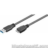 Goobay USB-A 3.0 - Micro-B -kaapeli, 1 m