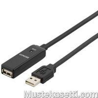 DELTACO 15 m aktiivinen USB-jatkokaapeli