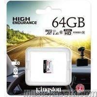 Kingston 64 Gt microSD High Endurance UHS-I Speed Class 1 (U1) -muistikortti