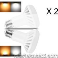 Aigo LED Spot E14 7W 520lm (43W) lämmin valkea x 2 kpl