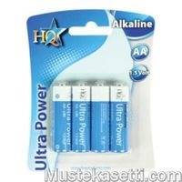 HQ AA-paristo LR06, Alkaline, 1,5 V, 4-pakkaus x 10 kpl