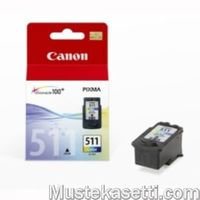 Canon CL-511 3-väri 240 sivua 9ml Original mustekasetti