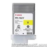 Canon 0898B001 PFI-102Y keltainen 130ml Original mustekasetti