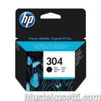 HP N9K06AE#UUS, HP 304 musta 3,5ml 120 sivua Original mustekasetti