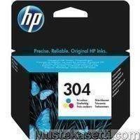 HP N9K05AEUUS, HP 304 3-väri 3,5ml 120 sivua Original mustekasetti