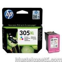 HP 3YM63AE, HP 305XL 3-väri 5ml 200 sivua mustekasetti Original