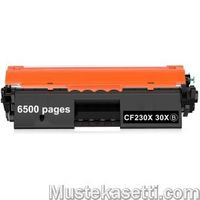 Laserkasetti korvaava HP CF230XX musta 6000 sivua 70% Enemmän sivuja Mustekasetti.com