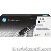 HP 143A musta täyttöpullo 2500 sivua Neverstop Laser