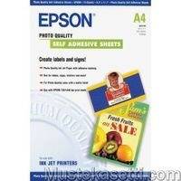 Epson Self Adhesive Photo Paper -itsekiinnittyvä arkki, A4, 10 kpl