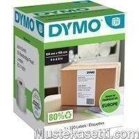 Dymo LabelWriter 4XL -lähetystarrat 104 mm x 159 mm, 220 tarraa, valkoinen