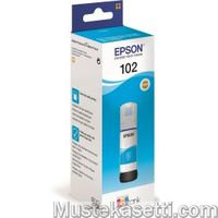 Epson 102 EcoTank -mustepullo, syaani