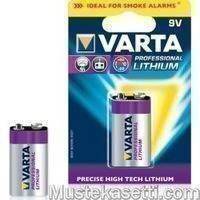 Varta Lithium Ultra -litiumparisto, 9V paristo