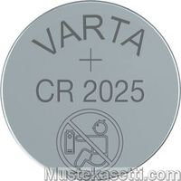 Varta CR2025 -paristo, 3 V, 5 kpl, lithium