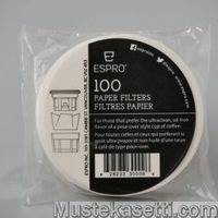 Espro Paper Filter -suodatinpaperi Espro Travel Press -pressopannuun