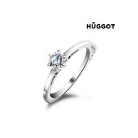 Huggot Geometry Ring i 925 sterlingsilver med zirkonior och Swarovski kristaller