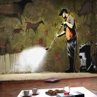 Fototapetti - Banksy - Cave Painting, DecorDecor