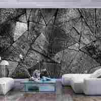 Fototapetti - Pavement Tiles (Grey), DecorDecor