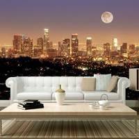 Fototapetti - Moon over City of Angels, DecorDecor